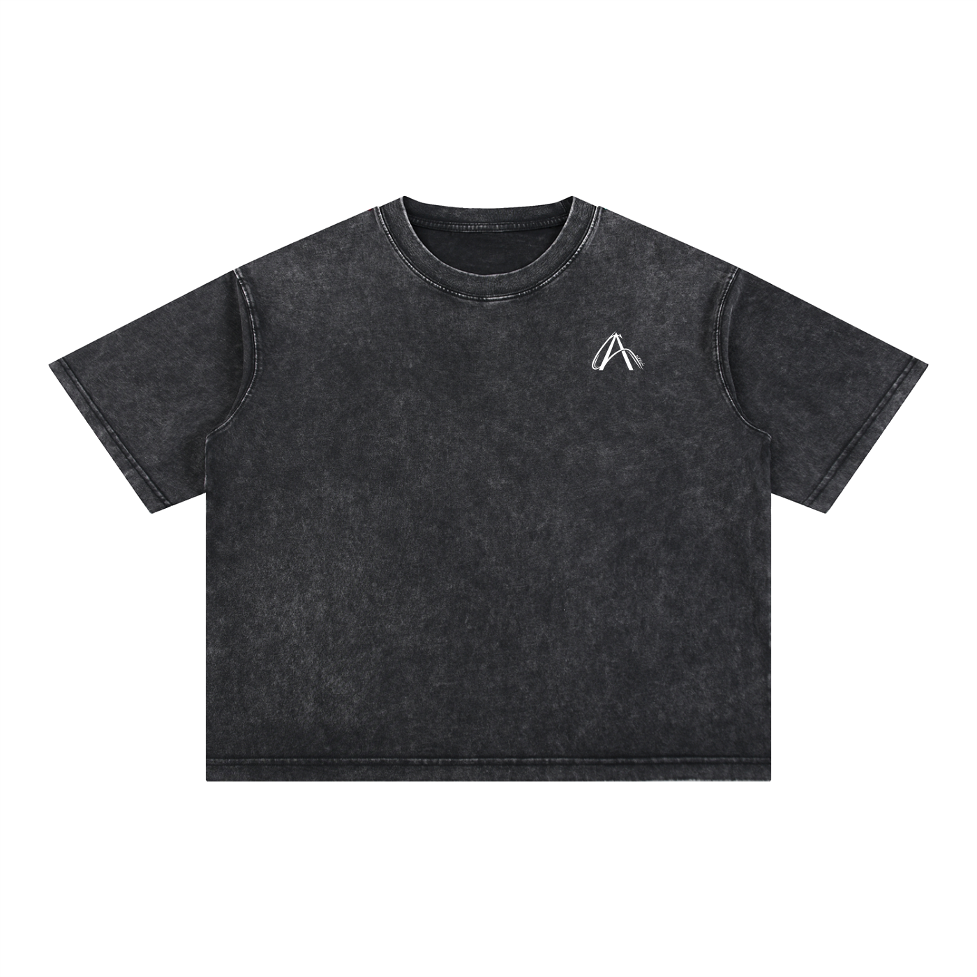 Mineral Wash Boxy Cotton T-Shirt