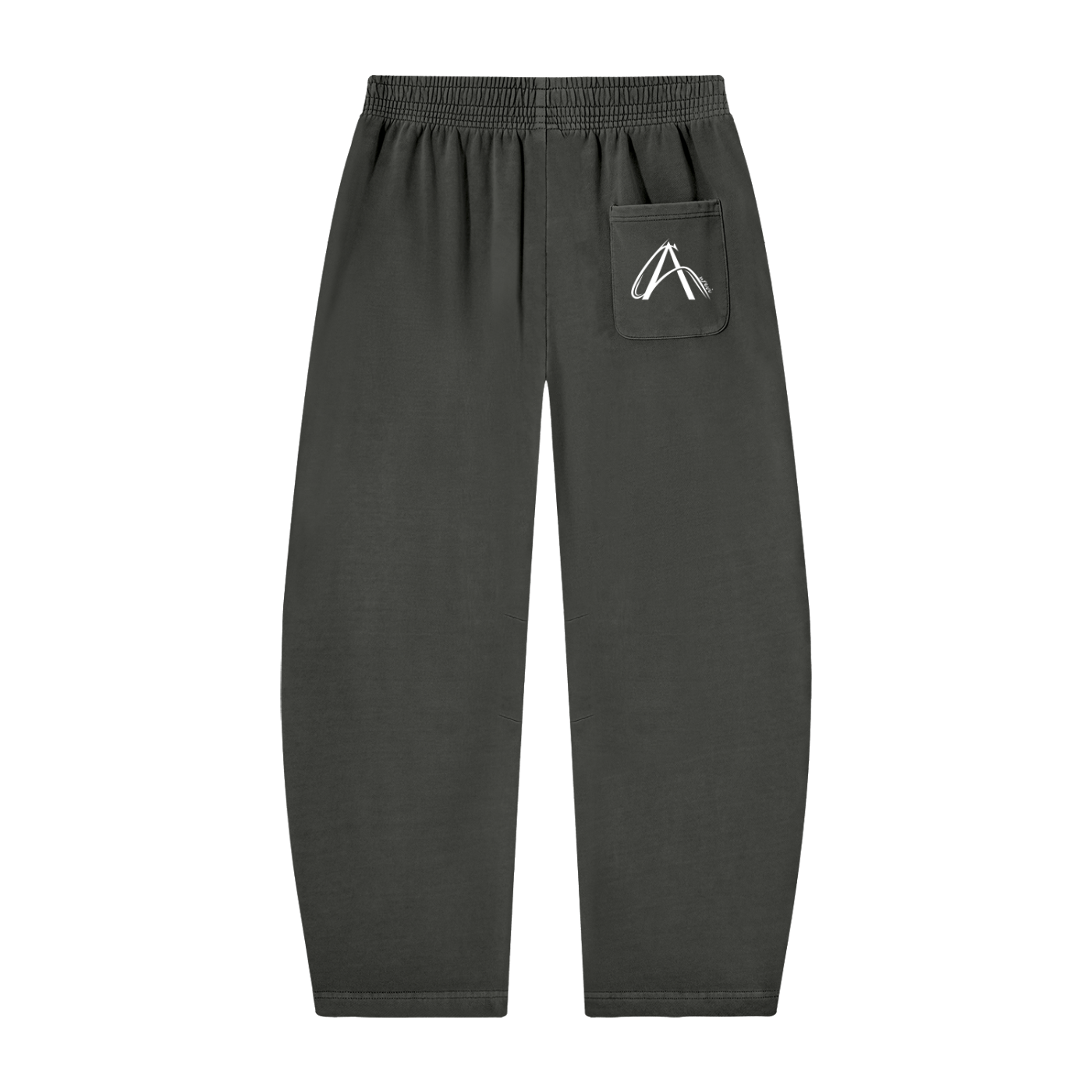 Unisex Vintage Washed Barrel Leg Sweatpants