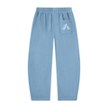 Unisex Vintage Washed Barrel Leg Sweatpants