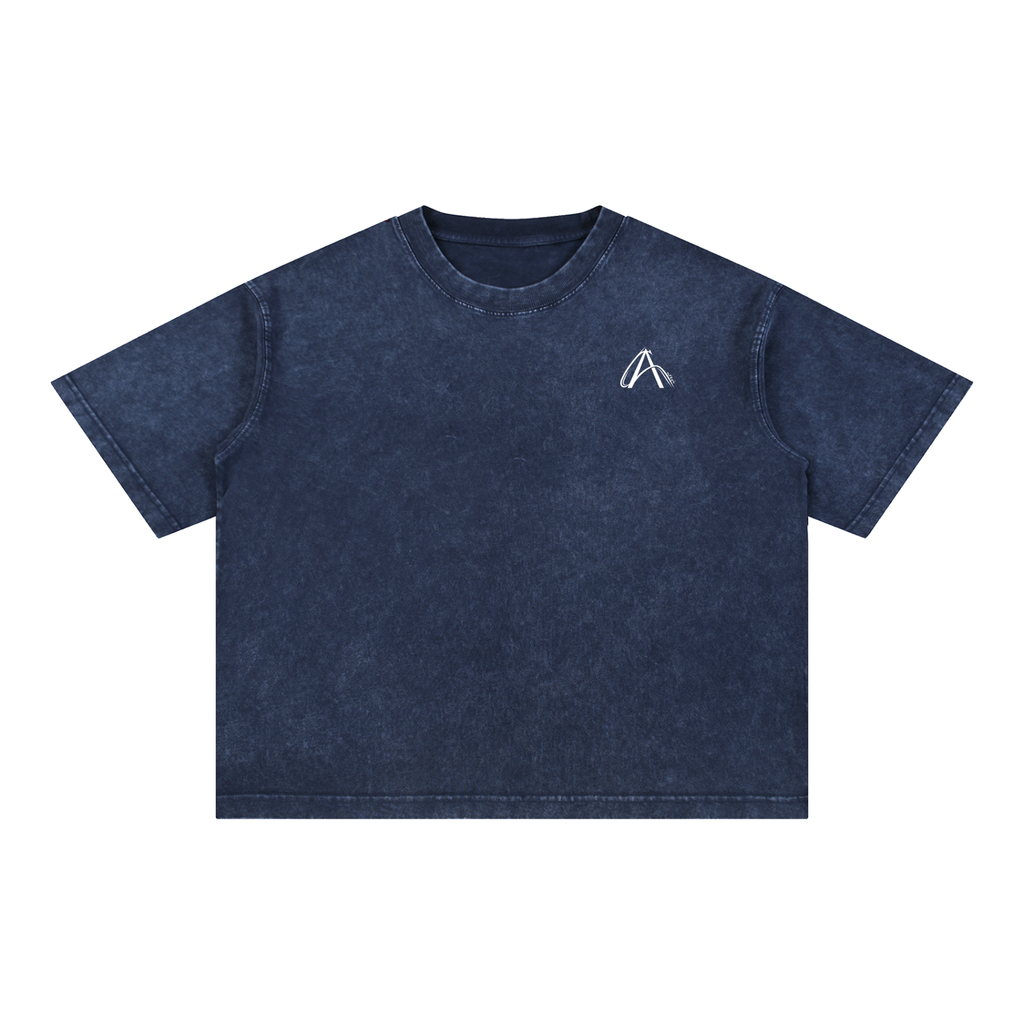 Mineral Wash Boxy Cotton T-Shirt