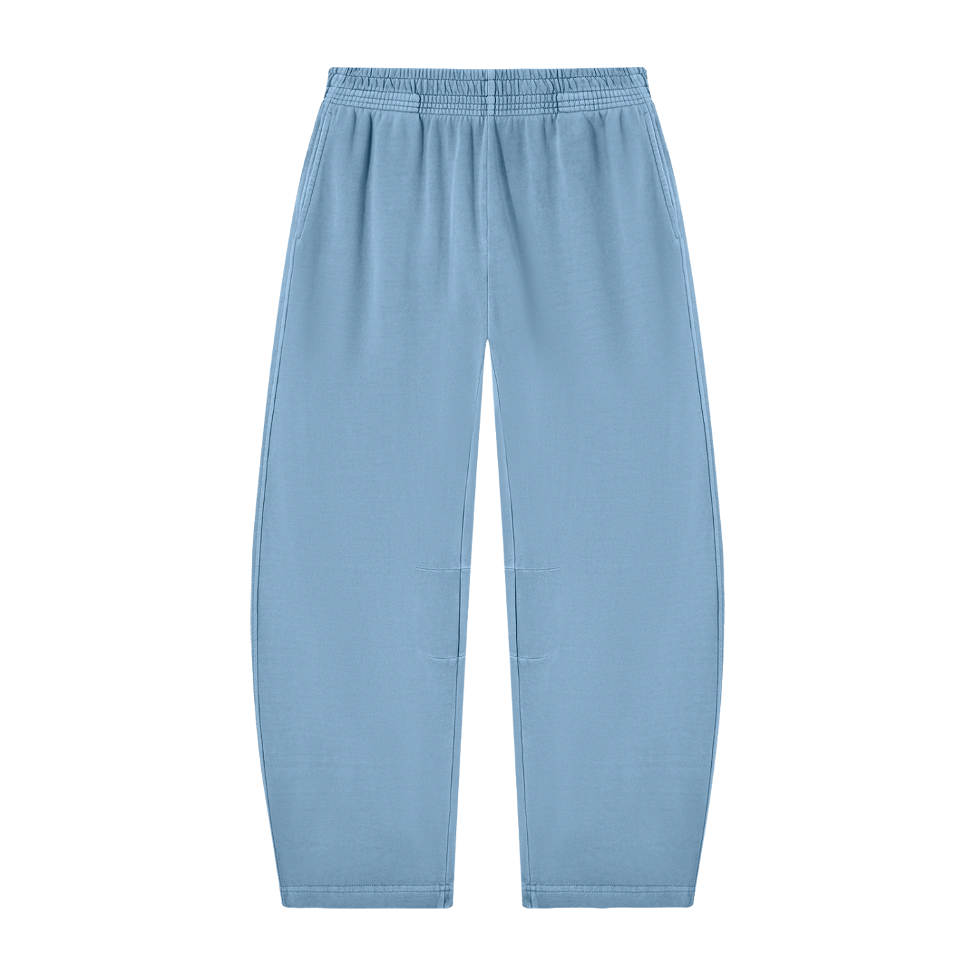 Unisex Vintage Washed Barrel Leg Sweatpants