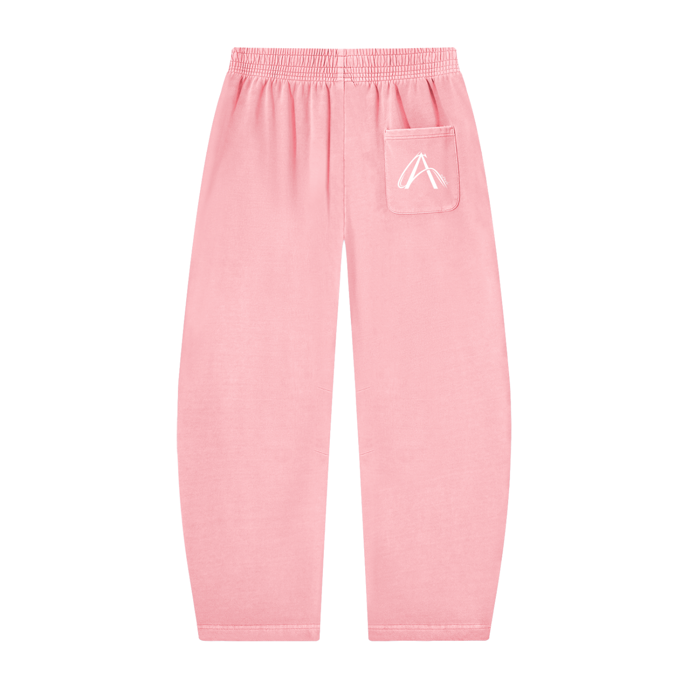 Unisex Vintage Washed Barrel Leg Sweatpants