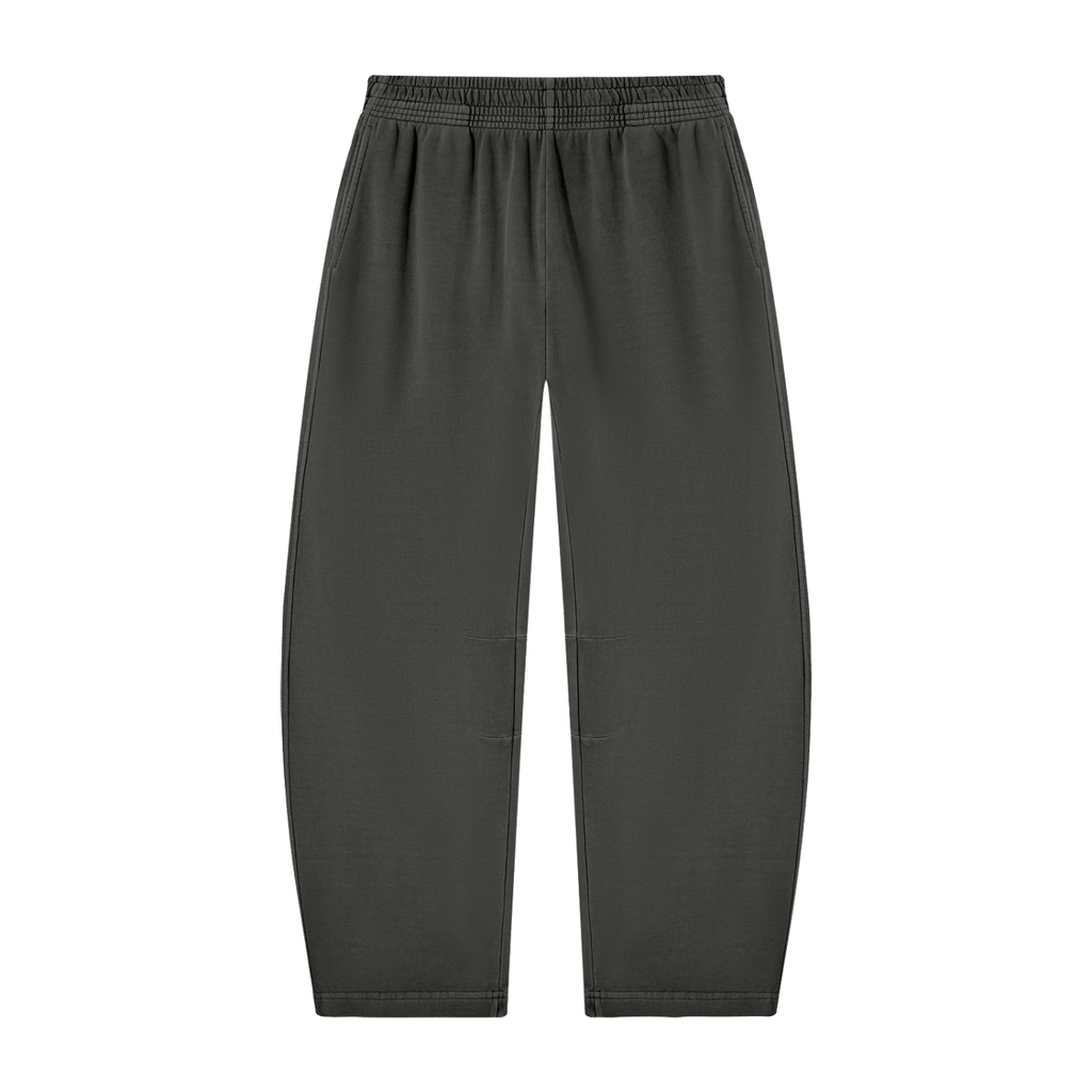 Unisex Vintage Washed Barrel Leg Sweatpants