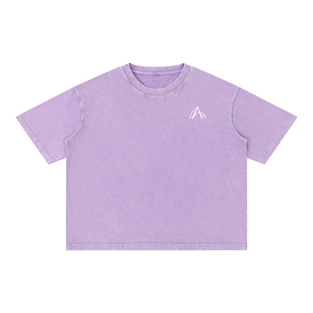 Mineral Wash Boxy Cotton T-Shirt