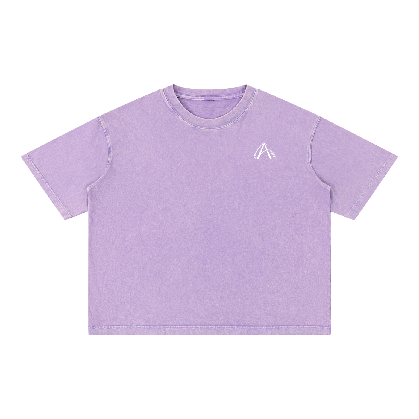 Mineral Wash Boxy Cotton T-Shirt