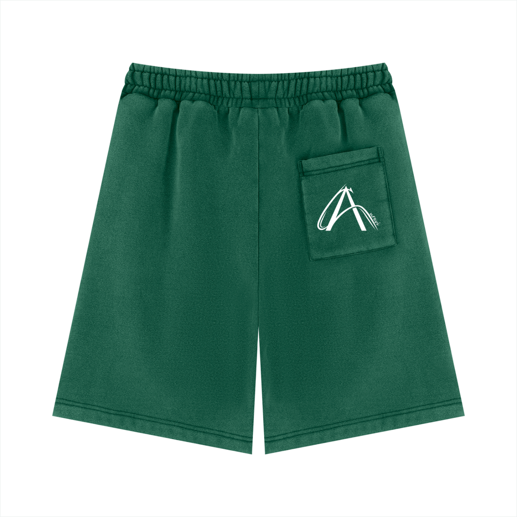Unisex Vintage Wash Fleece Shorts