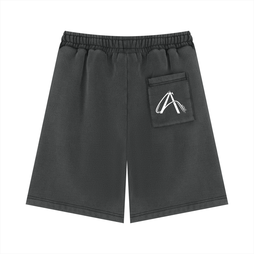 Unisex Vintage Wash Fleece Shorts
