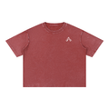 Mineral Wash Boxy Cotton T-Shirt